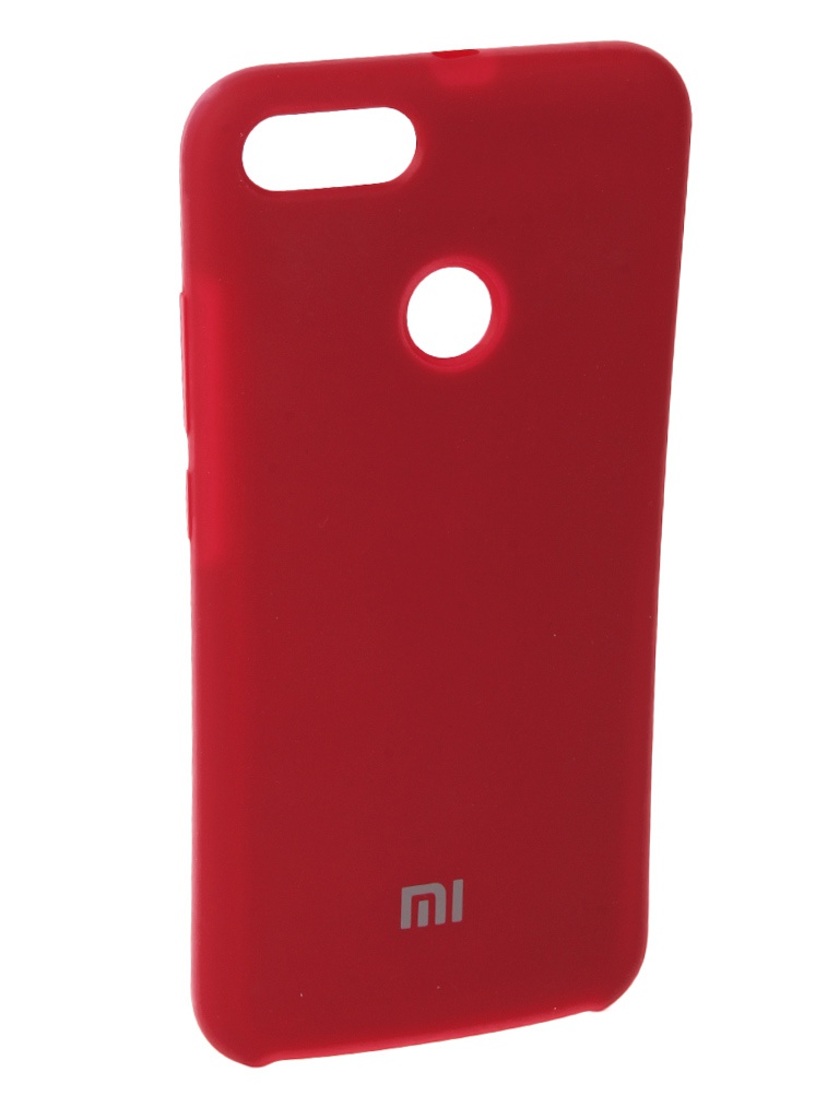 

Аксессуар Чехол Innovation для Xiaomi Mi A1 Silicone Red 11894, 11894