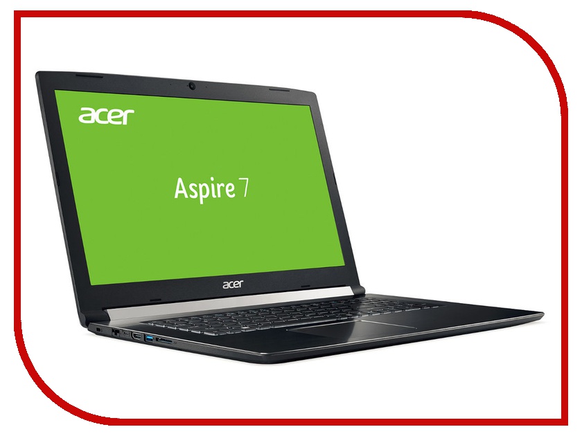 

Ноутбук Acer Aspire 7 A717-71G-76YX Black NH.GTVER.004 (Intel Core i7-7700HQ 2.8 GHz/8192Mb/1000Gb+128Gb SSD/nVidia GeForce GTX 1050 2048Mb/Wi-Fi/Bluetooth/Cam/17.3/1920x1080/Linux), Aspire 7 A717-71G-76YX