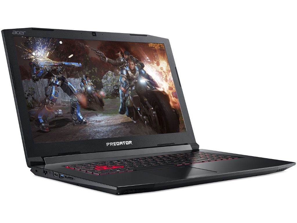 

Ноутбук Acer Predator Helios 300 PH317-52-72LX Black NH.Q3DER.001 (Intel Core i7-8750H 2.2 GHz/16384Mb/1000Gb+128Gb SSD/nVidia GeForce GTX 1060 6144Mb/Wi-Fi/Bluetooth/Cam/17.3/1920x1080/Windows 10 Home 64-bit), Predator Helios 300 PH317-52-72LX