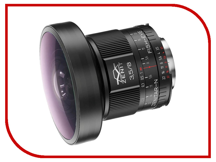 

Объектив Зенит МС Зенитар-С Canon 8 mm F/3.5, МС Зенитар-С