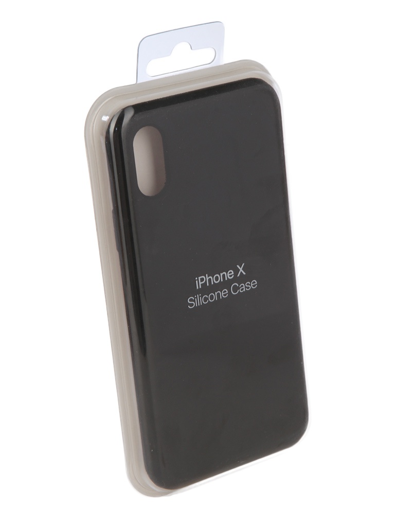 Чехол Innovation для APPLE iPhone X Silicone Black 10305