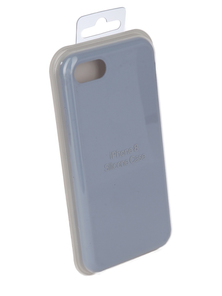 фото Чехол для apple iphone 7 / 8 innovation silicone case light blue 10283