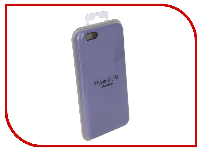 

Аксессуар Чехол Innovation для APPLE iPhone 6 Plus / 6S Plus Silicone Case Lilac 10621, 10621