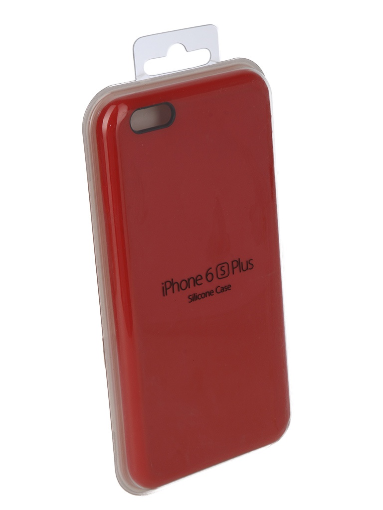 

Аксессуар Чехол Innovation для APPLE iPhone 6/6S Plus Silicone Case Red 10250, 10250