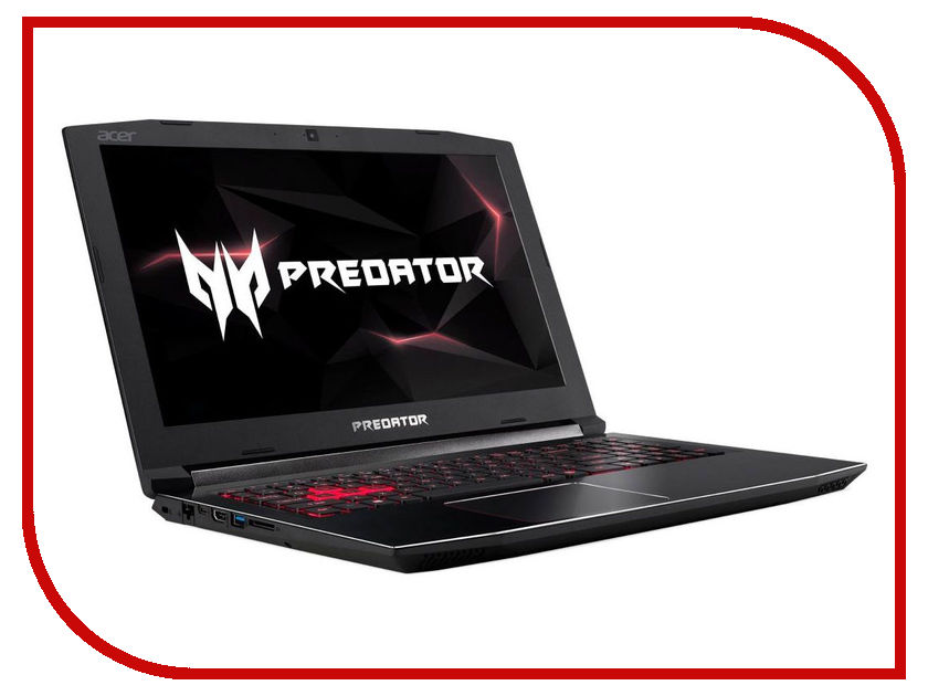 

Ноутбук Acer Predator Helios 300 PH315-51-52MZ Black NH.Q3HER.003 (Intel Core i5-8300H 2.3 GHz/16384Mb/1000Gb+128Gb SSD/nVidia GeForce GTX 1050Ti 4096Mb/Wi-Fi/Bluetooth/Cam/15.6/1920x1080/Linux), Predator Helios 300 PH315-51-52MZ