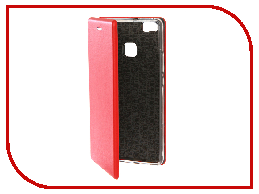 

Аксессуар Чехол Innovation для Huawei P9 Lite Book Silicone Red 12184, 12184
