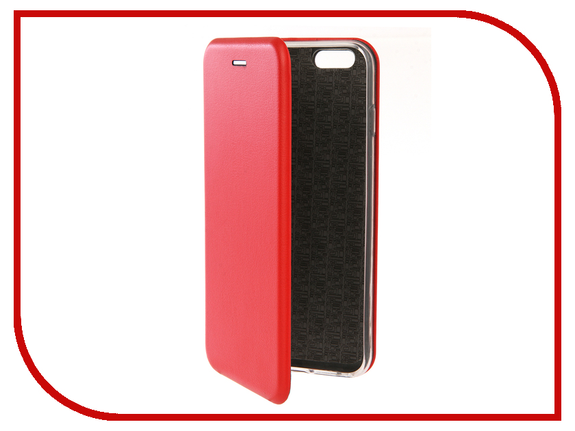 

Аксессуар Чехол Innovation для APPLE iPhone 6 Plus / 6S Plus Book Silicone Red 12141, 12141