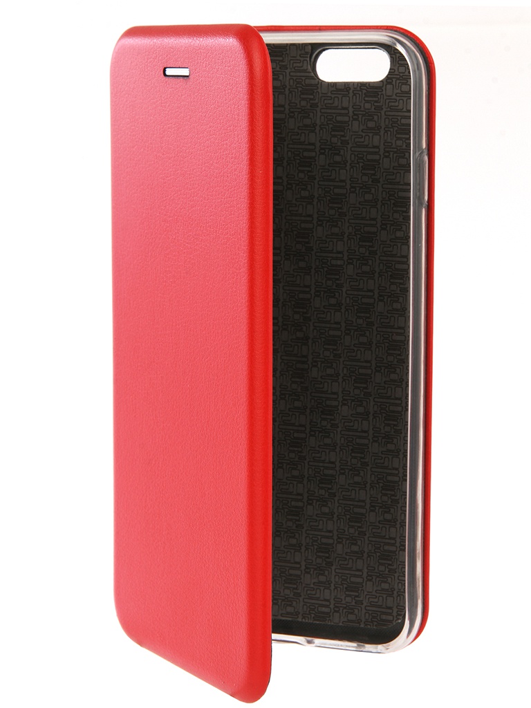 

Аксессуар Чехол Innovation для APPLE iPhone 6 Plus / 6S Plus Book Silicone Red 12141, 12141