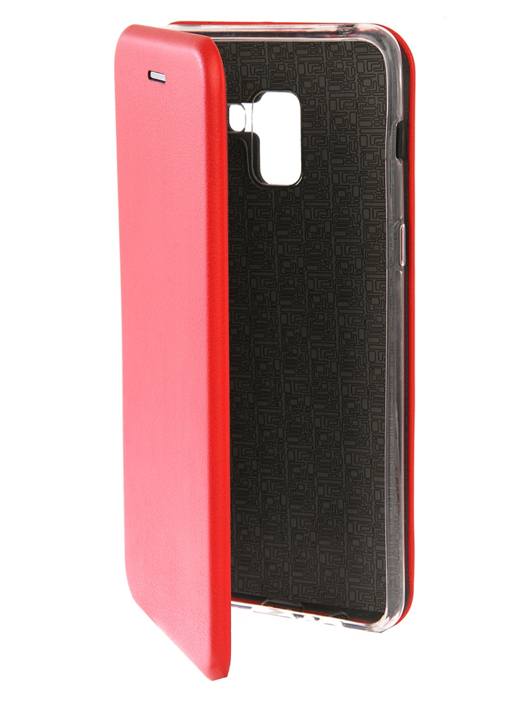 

Чехол для Samsung Galaxy A8 Plus Innovation Book Silicone Red 12157, 12157