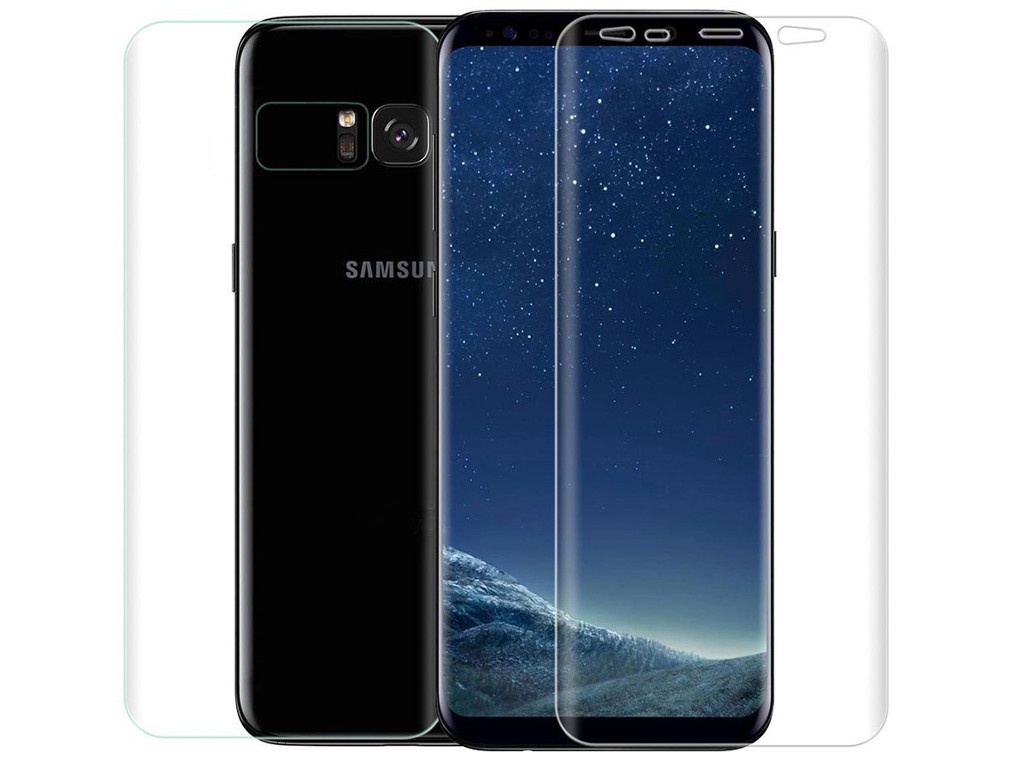 

Аксессуар Защитная пленка Innovation для Samsung Galaxy S8 Plus Front&Back Silicone Transparent 12093, 12093