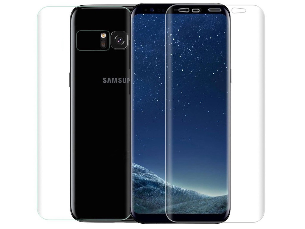 

Аксессуар Защитная пленка Innovation для Samsung Galaxy S8 Front&Back Silicone Transparent 12091, 12091