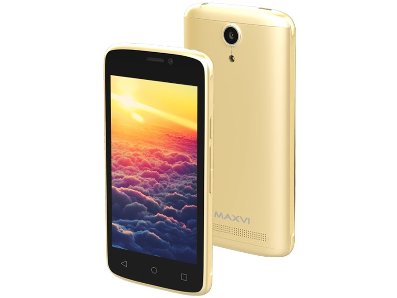 

Сотовый телефон Maxvi MS401 Sunrise Gold, MS401 Sunrise