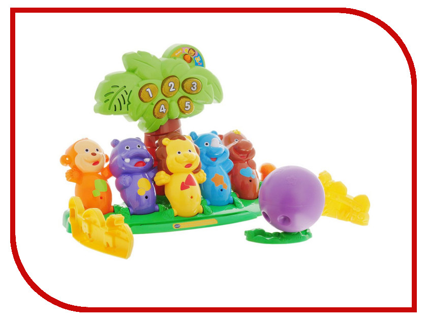 

Игрушка Vtech Боулинг с животными Африки 80-124526, Боулинг с животными Африки