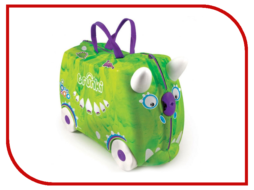 фото Чемодан Trunki Динозавр Green 18L 0066-GB01-P1