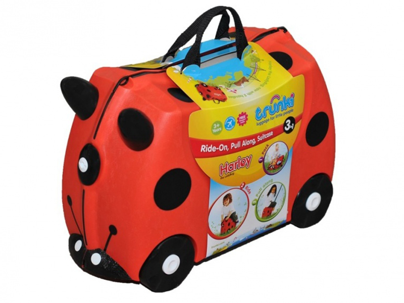 фото Чемодан Trunki Божья коровка 31x46x20.5cm 18L 0092-GB01-P1