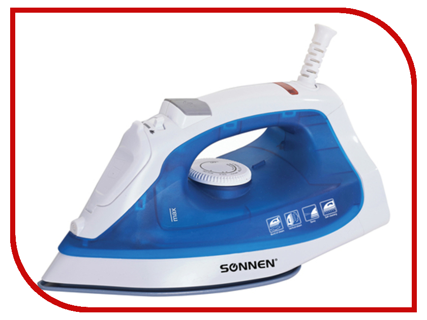 

Утюг Sonnen SI-237A Blue-White 453504, 453504