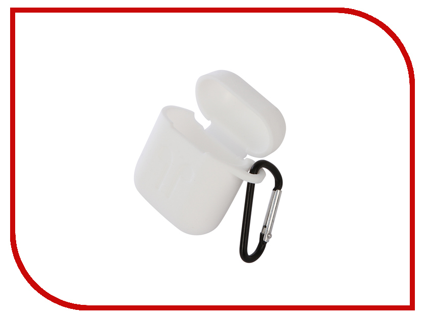 

Аксессуар Чехол Gurdini Soft Touch Silicone для APPLE Airpods White 906287