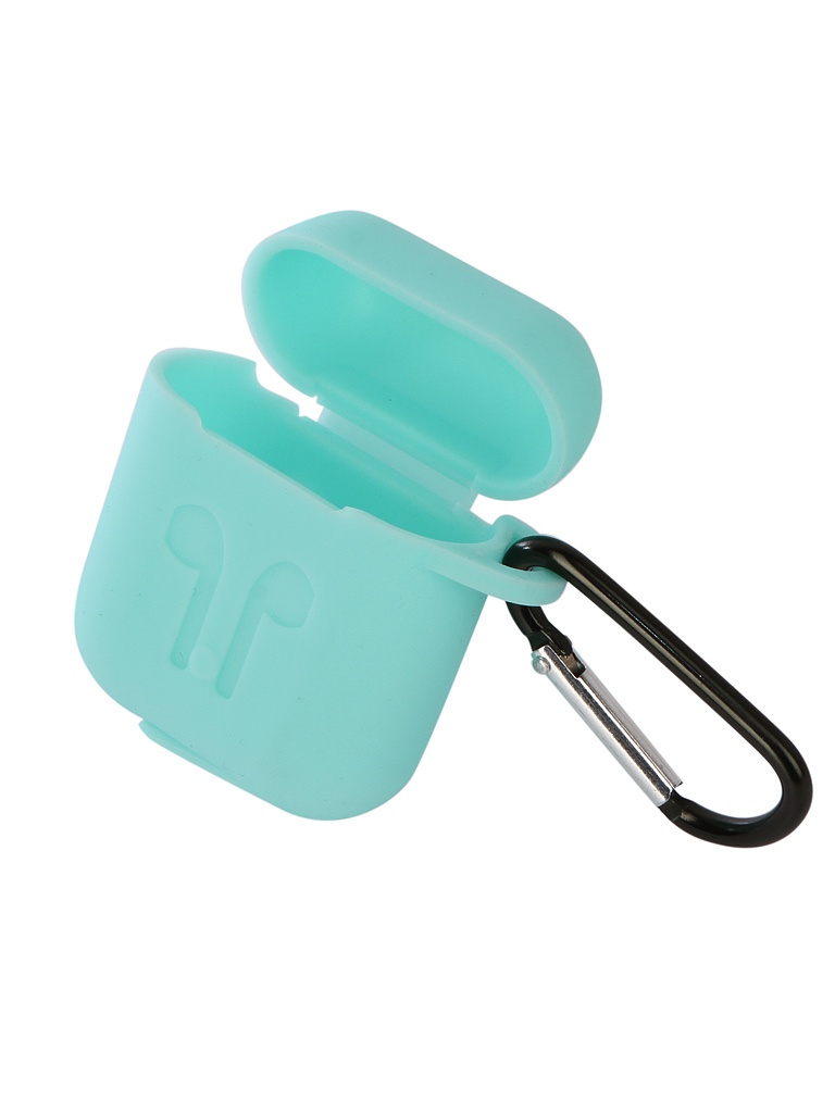 

Аксессуар Чехол Gurdini Soft Touch Silicone для APPLE Airpods Turquoise 906289