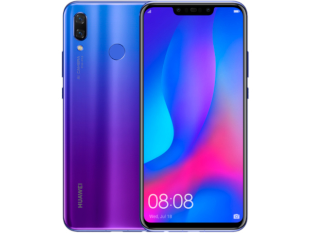 

Сотовый телефон Huawei Nova 3 4/128GB Iris Purple, Nova 3