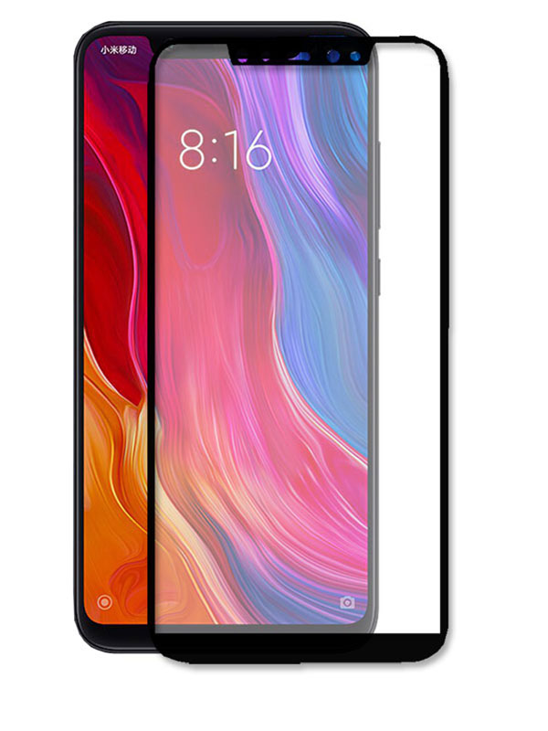 

Аксессуар Защитное стекло Ainy для Xiaomi Mi8 Full Screen Cover 0.33mm Black AF-X1227A, Xiaomi Mi8