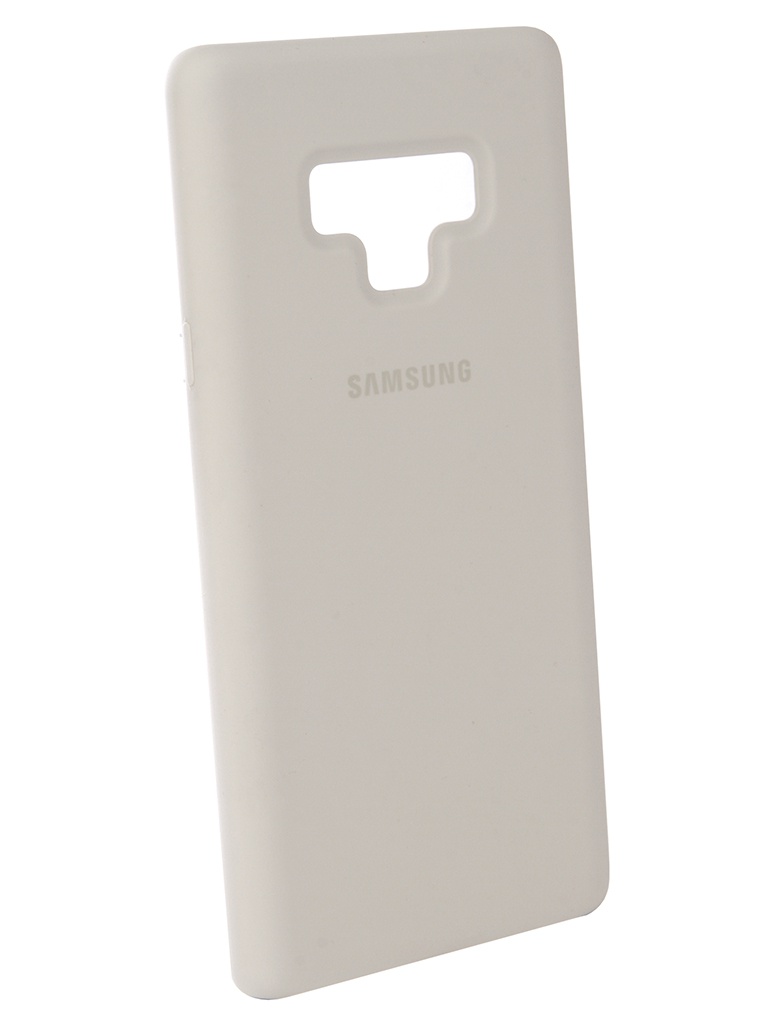 

Аксессуар Чехол-накладка Samsung Galaxy Note 9 Silicone Cover White EF-PN960TWEGRU, Samsung Galaxy Note 9