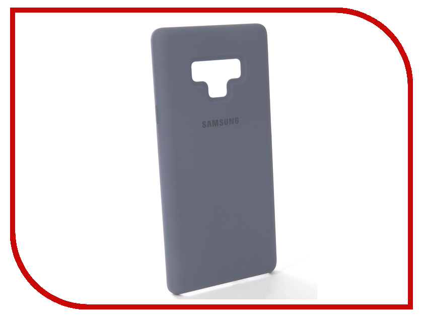 

Аксессуар Чехол-накладка Samsung Galaxy Note 9 Silicone Cover Blue EF-PN960TLEGRU, Samsung Galaxy Note 9