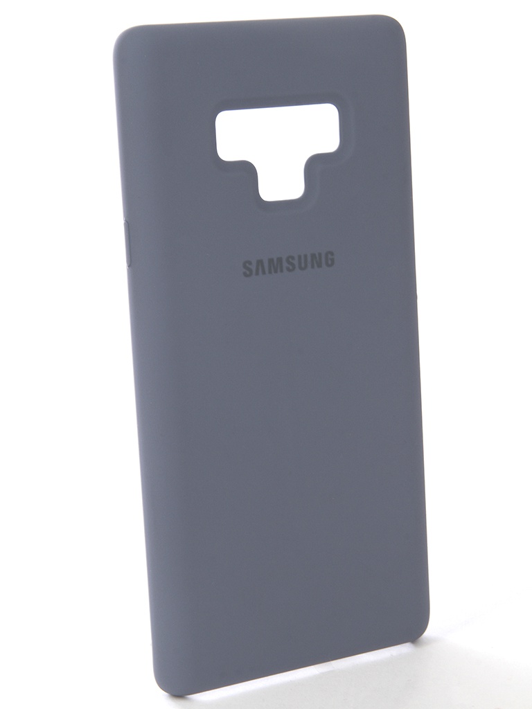 

Аксессуар Чехол-накладка Samsung Galaxy Note 9 Silicone Cover Blue EF-PN960TLEGRU, Samsung Galaxy Note 9