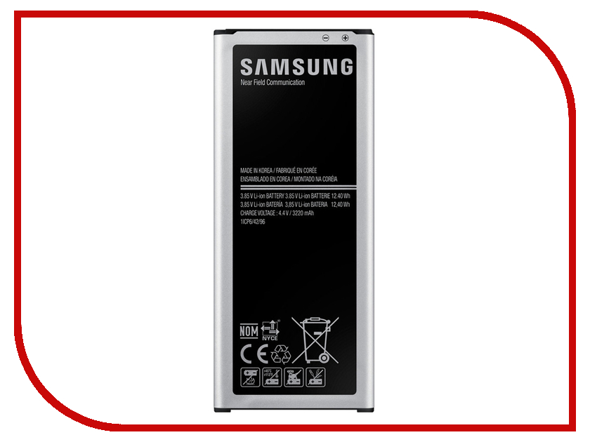

Аккумулятор для Samsung Galaxy Note 4 EB-BN910BBEGWW, Samsung Galaxy Note 4