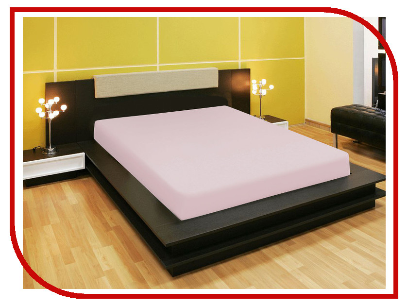 

Простыня Amore Mio AG 180x200 Трикотаж Light Pink 80223, 80223