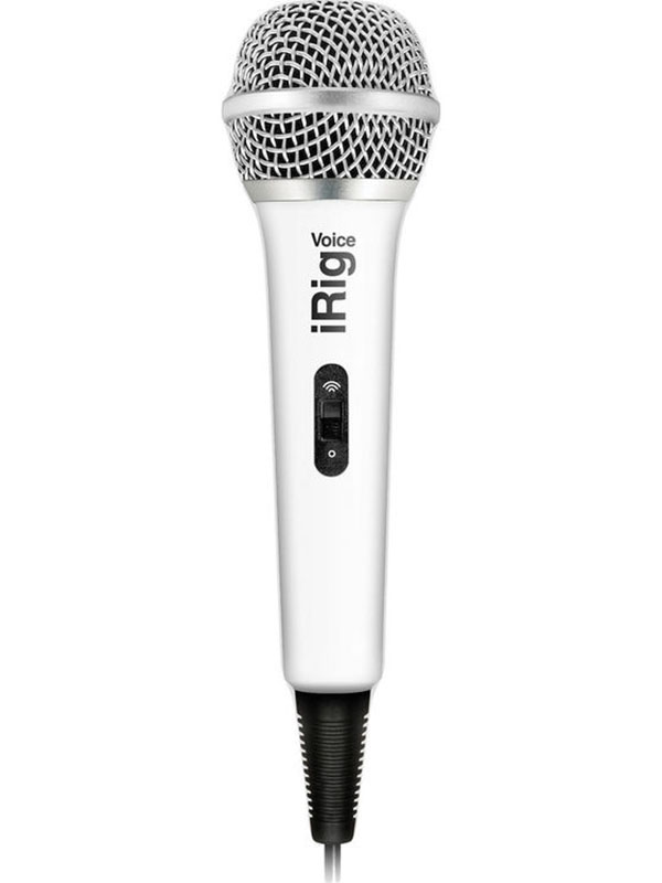 

Микрофон IK Multimedia iRig Voice White IP-IRIG-MICVOW-IN, iRig Voice