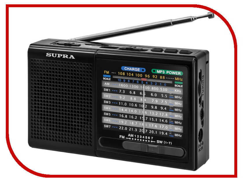 

Радиоприемник SUPRA ST-21UR, ST-21UR