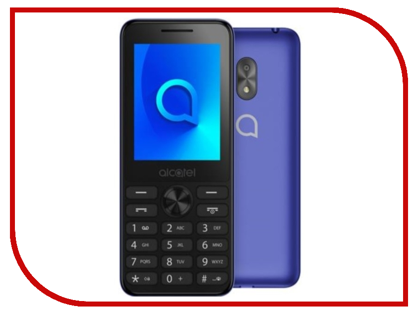 

Сотовый телефон Alcatel 2003D Metallic Blue, 2003D