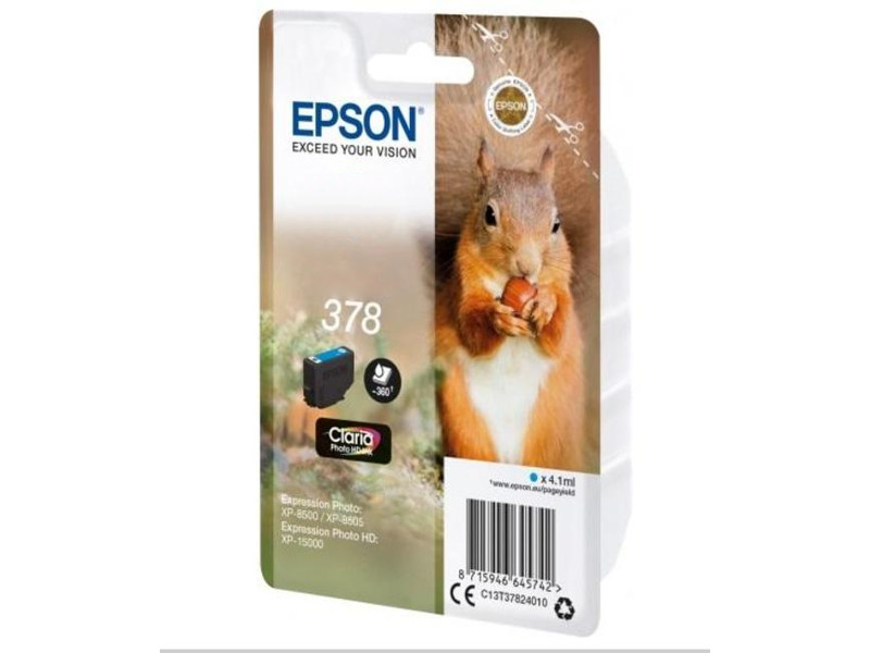

Картридж Epson 378 Magenta C13T37834020 для XP-15000/XP-8500/XP-8505, 378