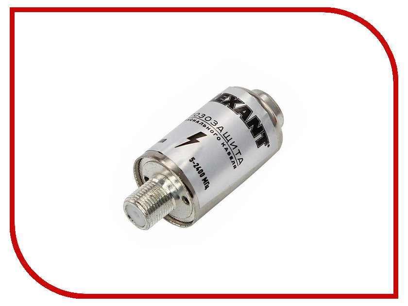 

Грозозащита коаксиального кабеля на F-разъем Rexant 06-0055-A, 06-0055-A