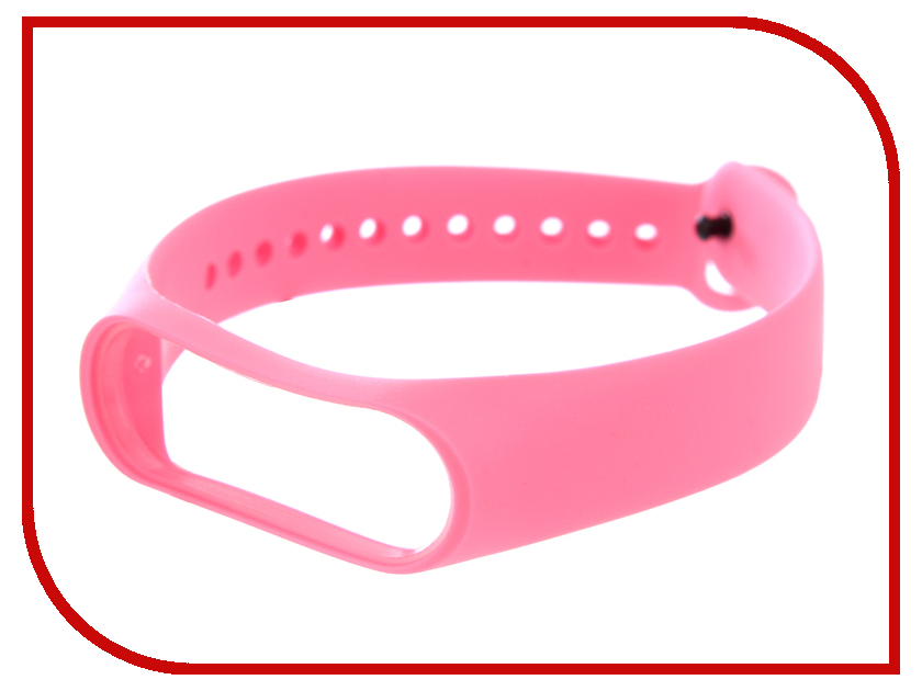 фото Aксессуар Ремешок Red Line for Xiaomi Mi Band 3 Silicone Pink