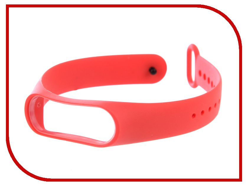 фото Aксессуар Ремешок Red Line for Xiaomi Mi Band 3 Silicone Red