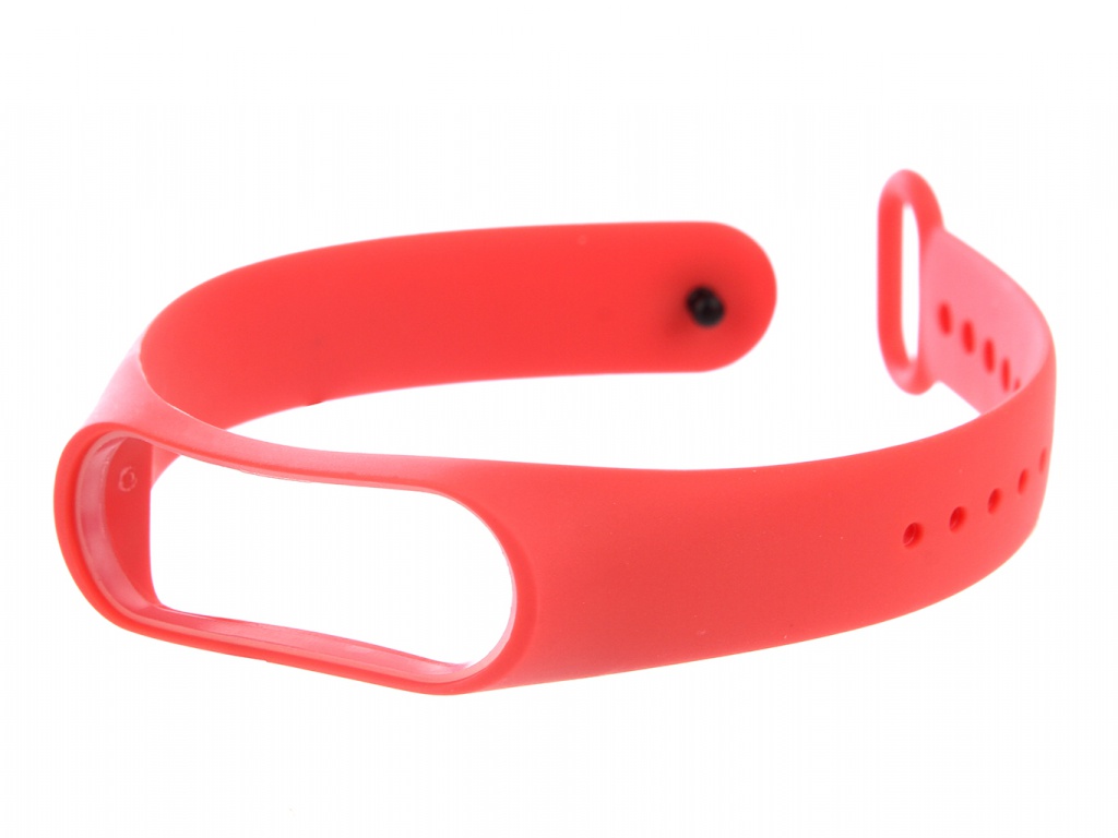 Aксессуар Ремешок Red Line for Xiaomi Mi Band 4 / Mi Band 3 Silicone Red