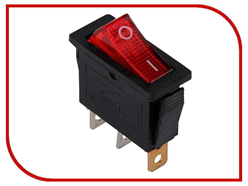

Выключатель Rexant 250V 15A (3c) Red 06-0301-A, 06-0301-A