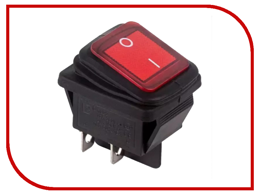 

Выключатель Rexant 250V 15A (4c) Red 06-0307-C, 06-0307-C