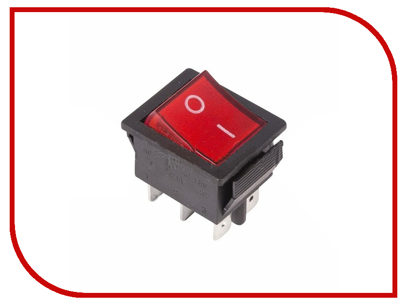 

Выключатель Rexant 250V 15A (6c) Red 06-0309-B, 06-0309-B
