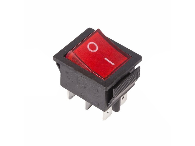 

Выключатель Rexant 250V 15A (6c) Red 06-0309-B, 06-0309-B
