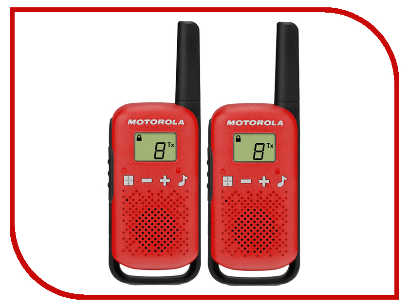 

Рация Motorola Talkabout T42 Red, Talkabout T42