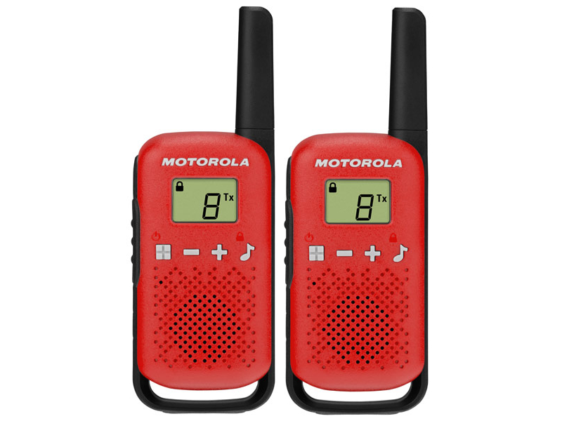 Рация Motorola Talkabout T42 Red 10x 1pin 2 5mm ear hook ptt mic earpiece microphone headset for motorola talkabout tlkr t3 t4 t60 t80 mr350r t6200c mh230r radio