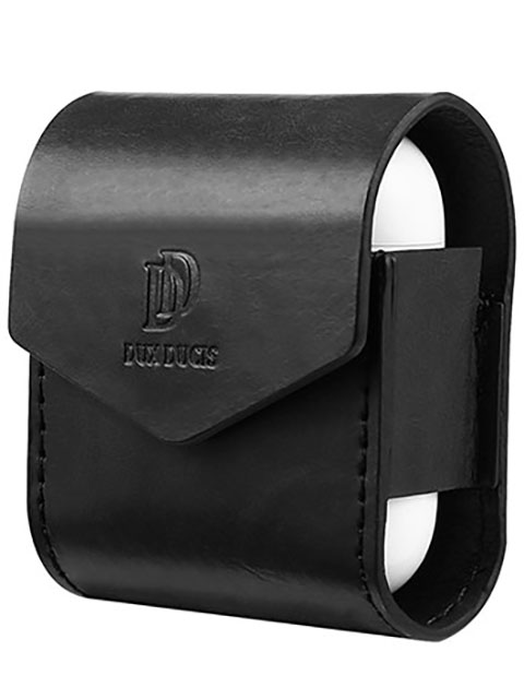

Аксессуар Чехол Dux Ducis Leather для APPLE Airpods Premium Black 906252, Ducis