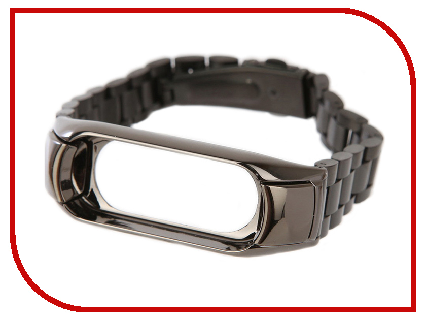 

Aксессуар Ремешок Apres для Xiaomi Mi Band 3 Metal Strap Black