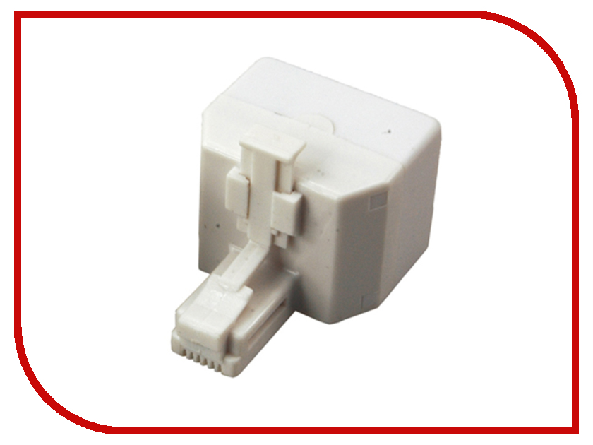 

Переходник телефонный Rexant RJ-11 6P4C - 2x 6P4C 06-0109-B, 06-0109-B