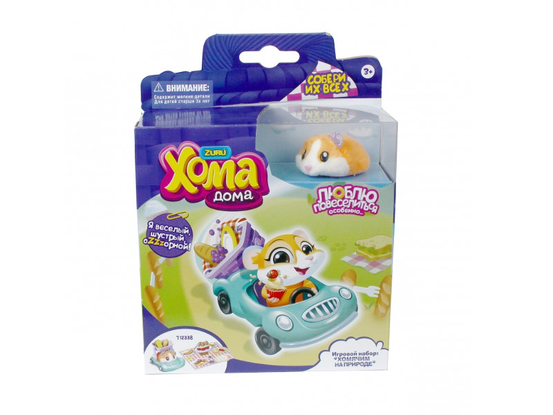 

Игрушка 1Toy Хома Дома Хомячим на природе Т12338, Хомячим на природе