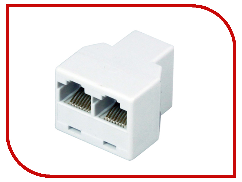 фото Переходник сетевой Rexant RJ-45 8P8C - 2x 8P8C 06-0112-B