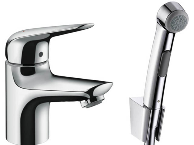 

Смеситель Hansgrohe Novus с гигиеническим душем Chrome 71144000, 71144000