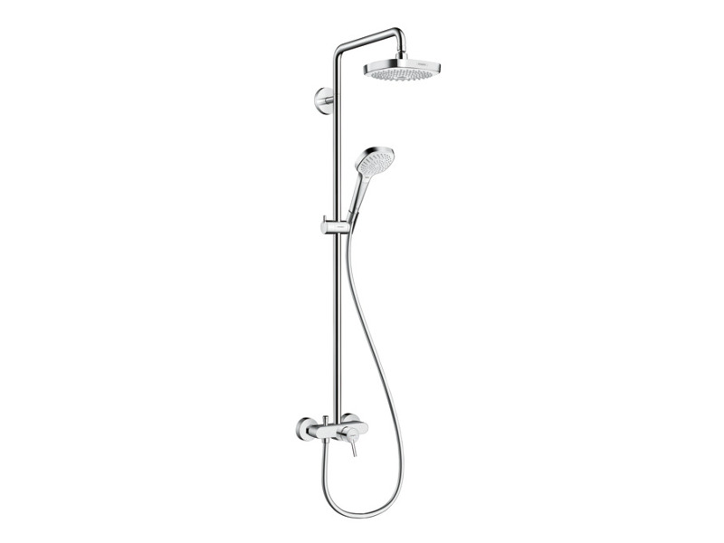 фото Душевая стойка Hansgrohe Croma Select E 180 Chrome-White 27258400